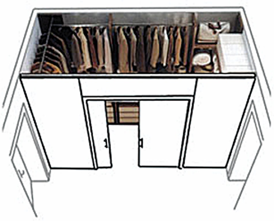 C.g.s. cabine armadio Cabine armadio in cartongesso